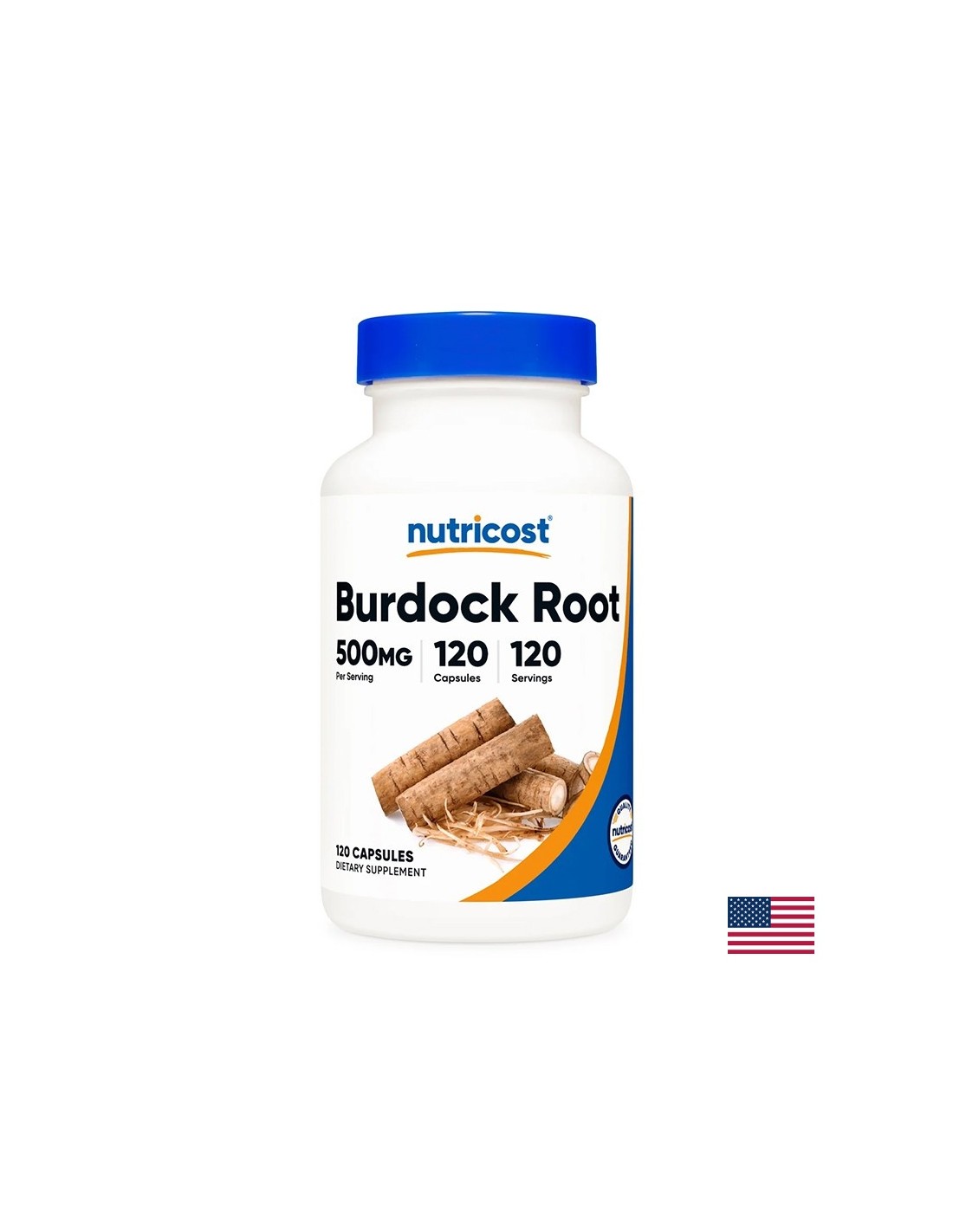 Detoxifiere și ficat - Brusture (rădăcină), 500 mg x 120 capsule