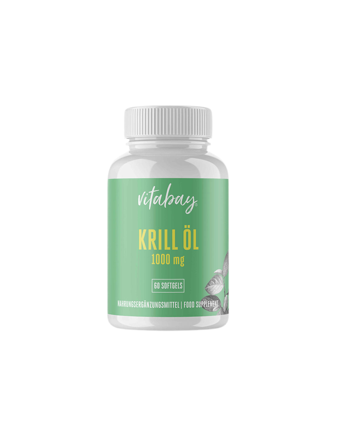 Îngrijirea inimii, articulațiilor și vederii - Ulei de krill, 500 mg x 60 capsule moale