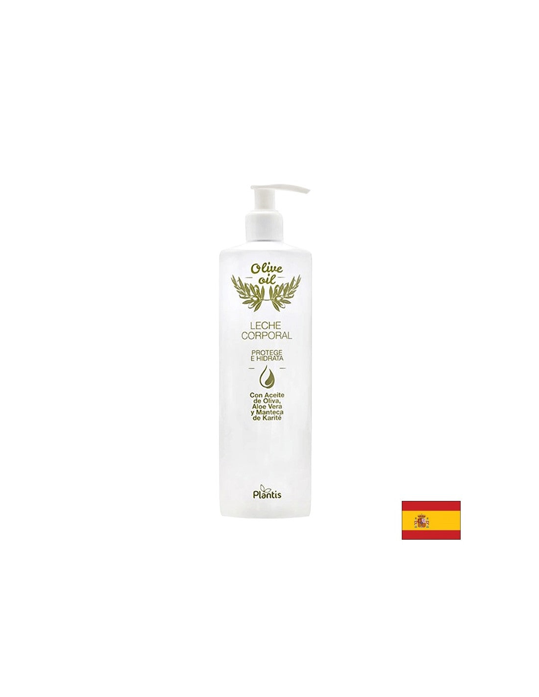 Lotiune de corp hidratanta cu ulei de masline si unt de shea, 500 ml