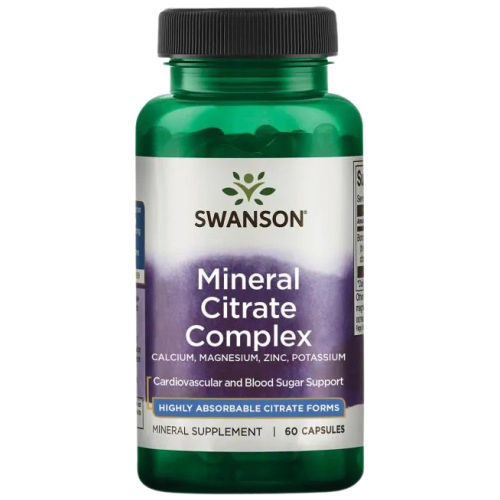 Complex de citrat mineral - 60 capsule