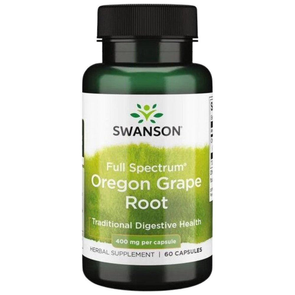 Full Spectrum Oregon Grape Root 400 mg 60 capsule