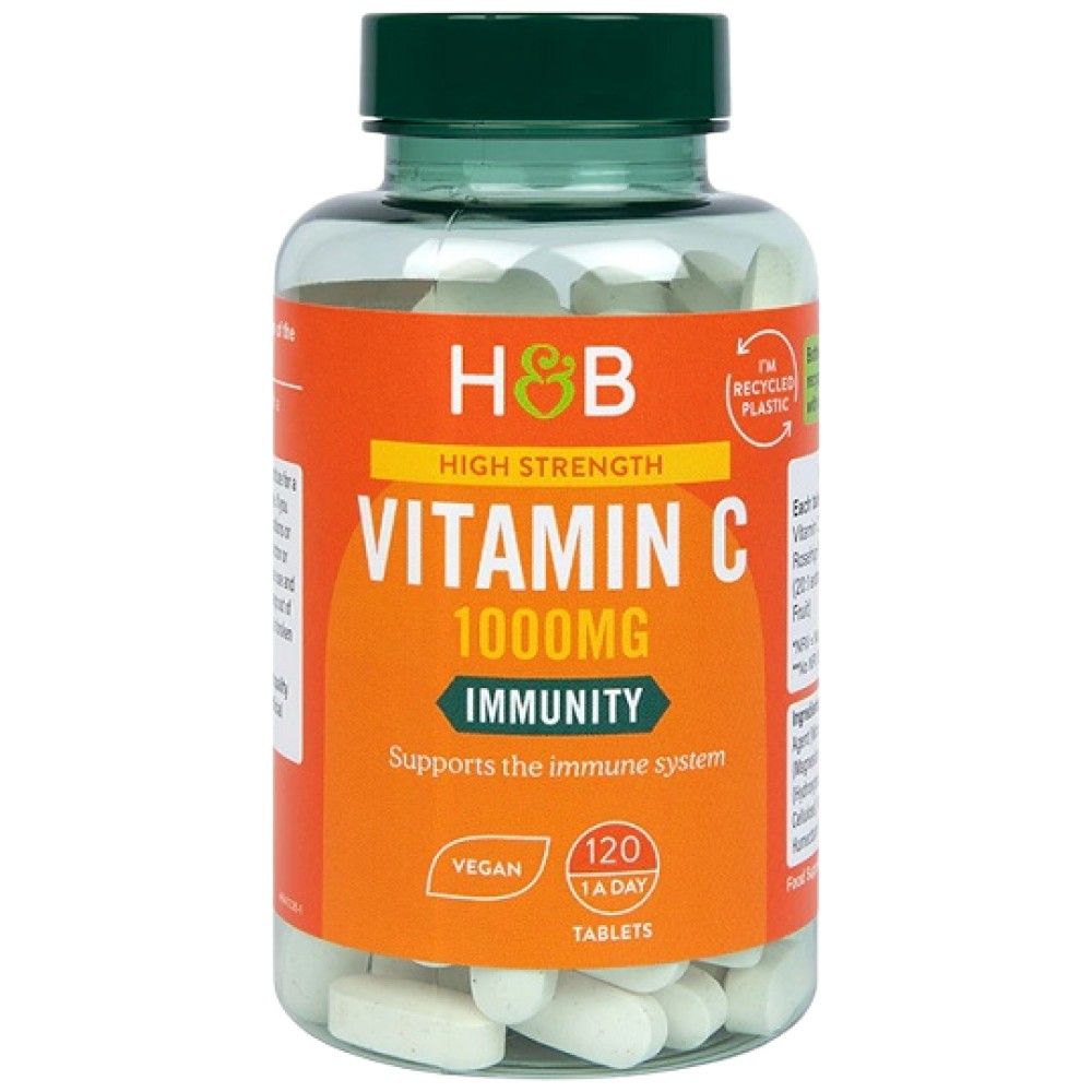 Vitamina C de înaltă concentrație 1000 mg - 120 tablete