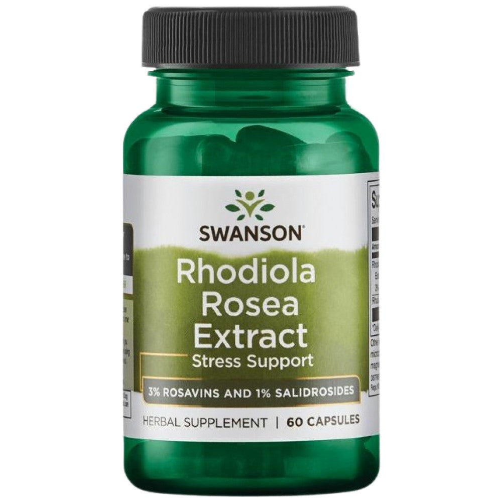 Extract de Rhodiola Rosea | 3% Rosavins 60 capsule