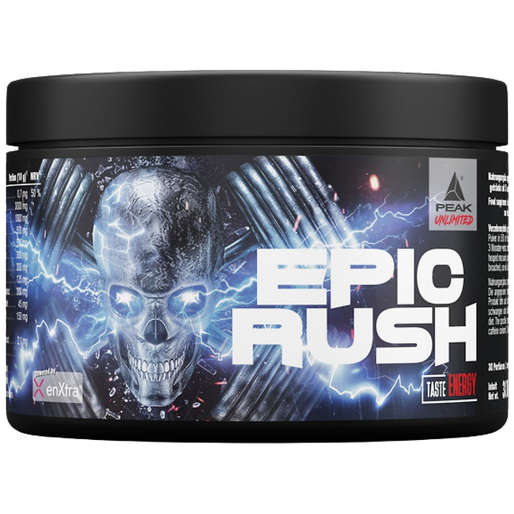 Epic Rush | Hardcore Focus Pre-antrenament sau Gaming Matrix cu EnXtra™ - 300 de grame
