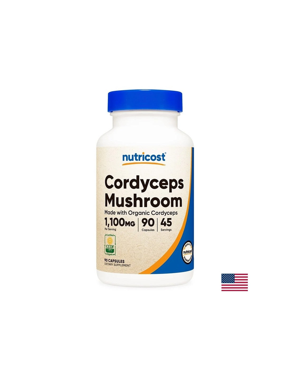 Imunitate si energie - Cordyceps, 550 mg x 90 capsule