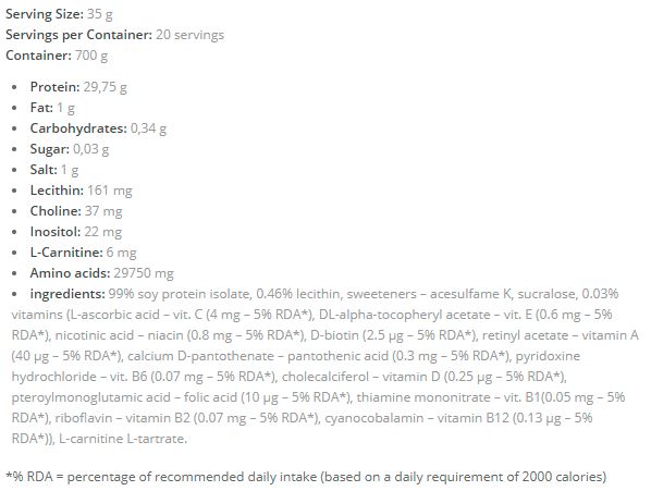 SOJAVIT 85 - 700 grame