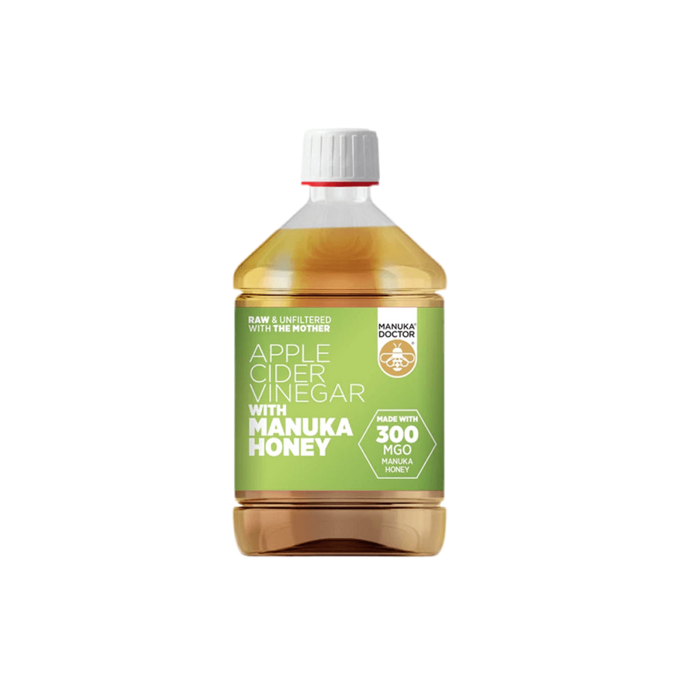 Otet de mere cu miere de Manuka (300 MGO) - Otet de mere cu miere de Manuka (300 MGO), 500 ml