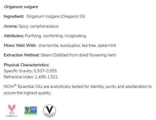 Ulei de oregano | Origanum Vulgare 100% pur - 30 ml