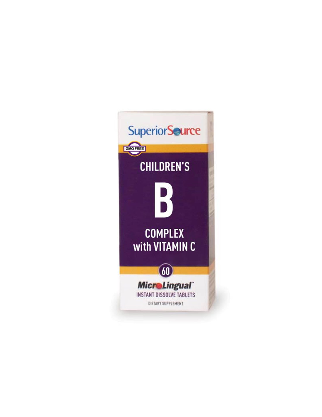 Vitamina B-Complex+C pentru copii, 60 comprimate sublinguale Superior Source
