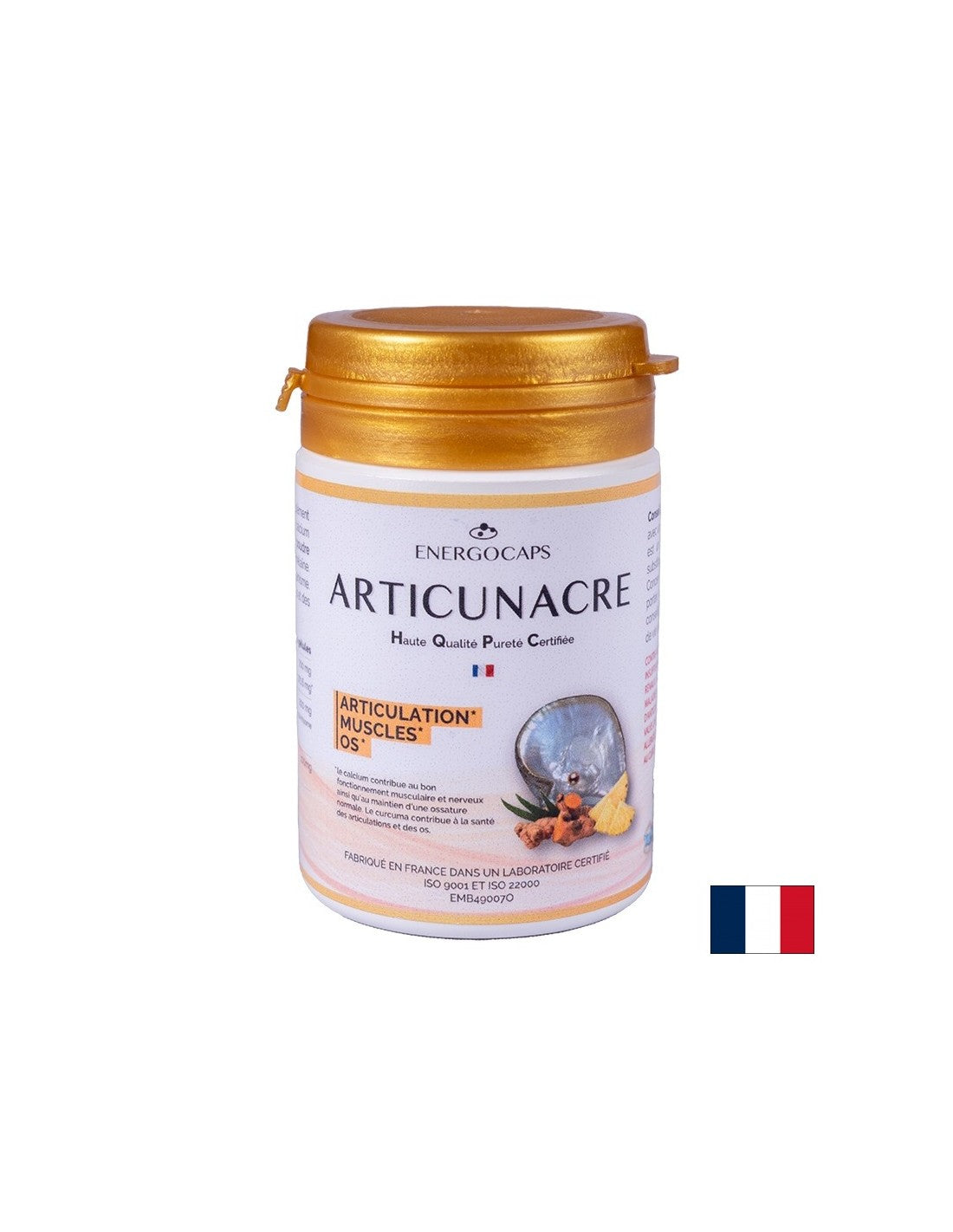 Oase și articulații - Stridie de sidef + Turmeric și bromelaină, 60 capsule