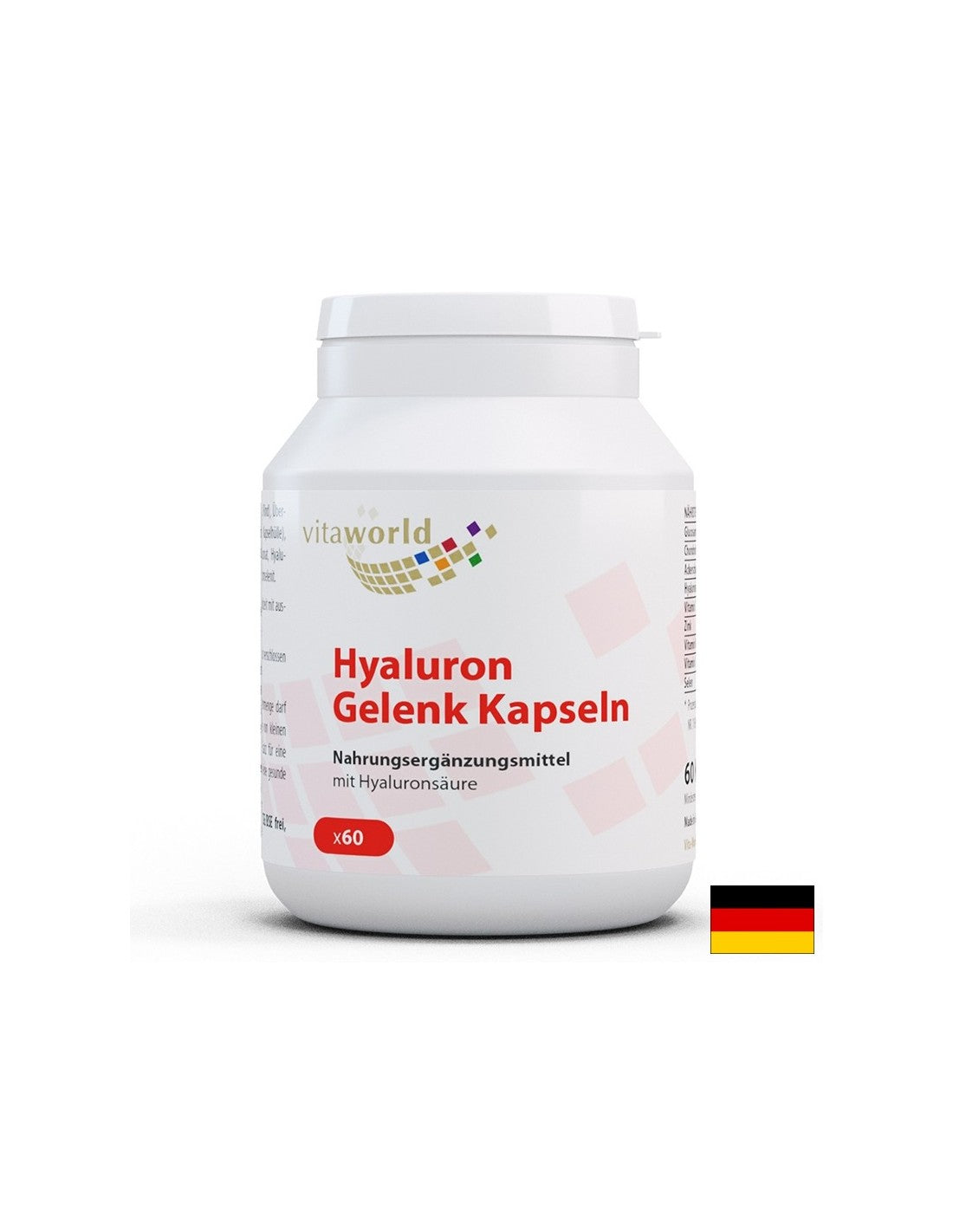 Formula pentru articulații - Acid hialuronic, glucozamină și condroitină, 60 capsule