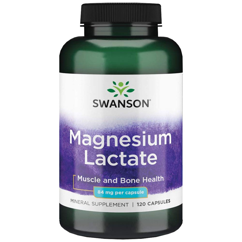 Lactat de magneziu 84 mg - 120 capsule