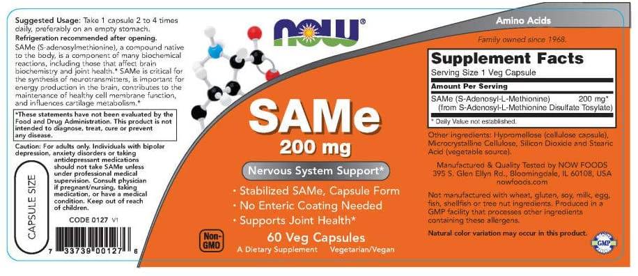 SAMe 200 mg - 60 capsule