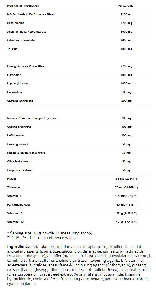 NOX Starter - 0.400 kg - Nutra Best Europe