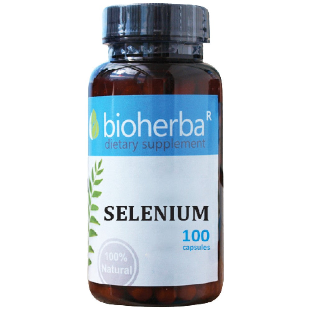 Seleniu 100 mcg | L-selenometionina - 100 capsule