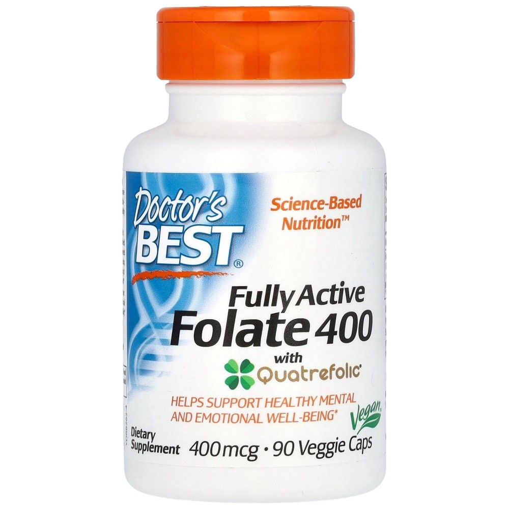 BEST Fully Active Folate 400 mcg - 90 capsule