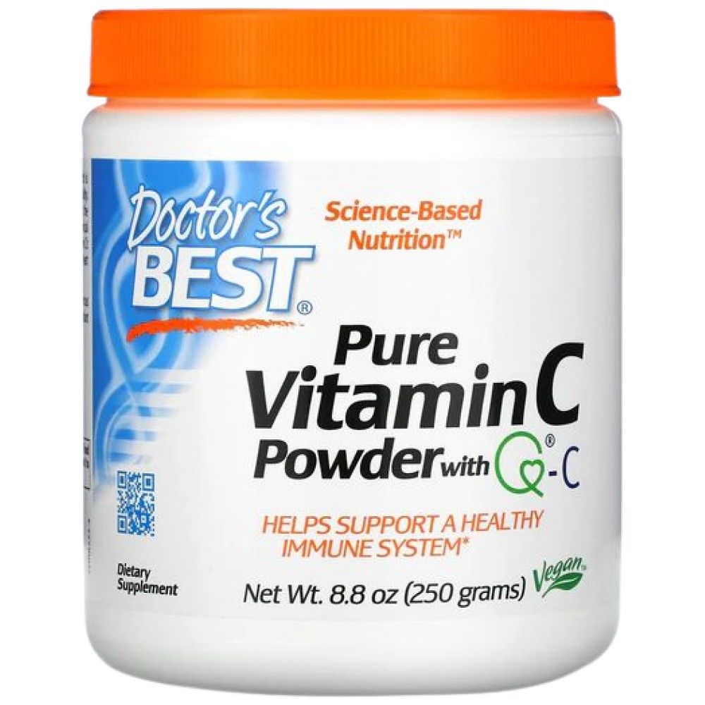 Pudră de vitamina C pură | Q®-C - 250 de grame