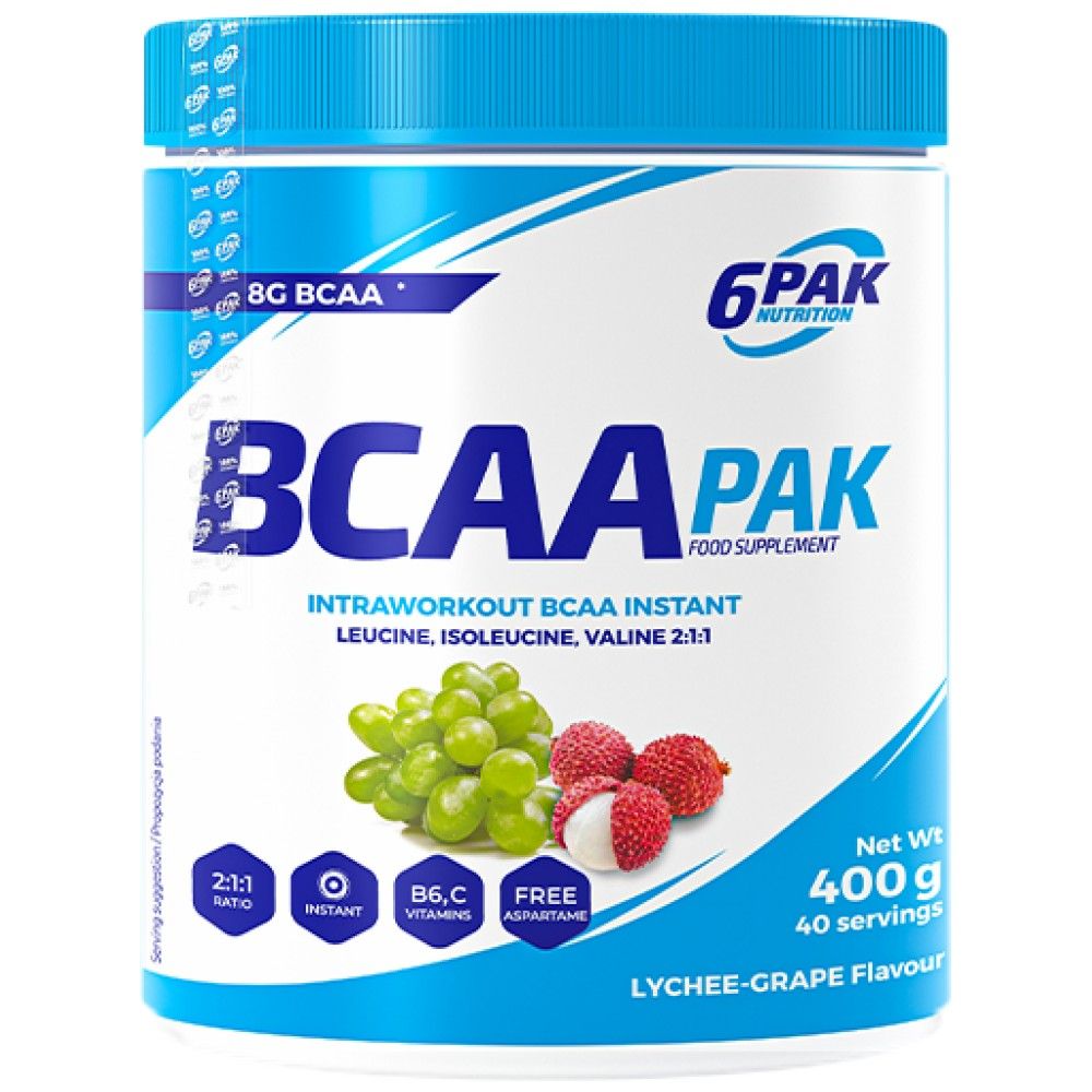 BCAA PAK 2:1:1 instant - 400 grame