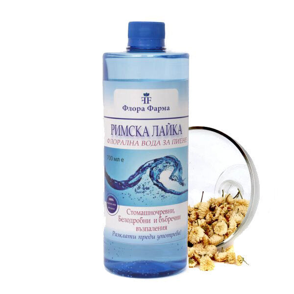 Apa florala din MUSETEL ROMAN 700ml FLORA PHARMA