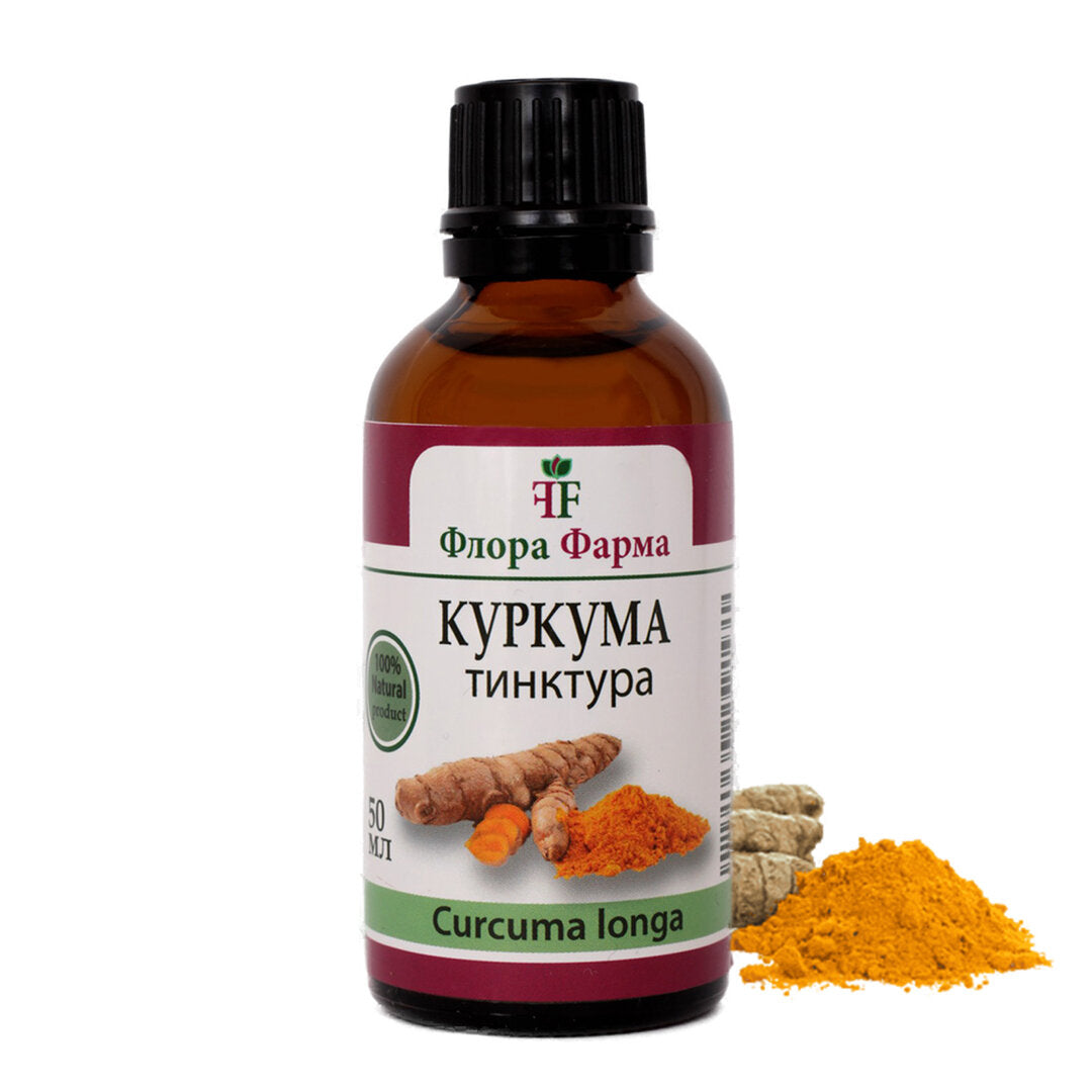 Turmeric 750 mg - tinctura 50 ml FLORA FARMA