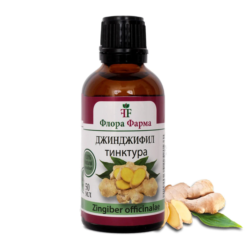 Ghimbir 750 mg - tinctura 50 ml FLORA FARMA