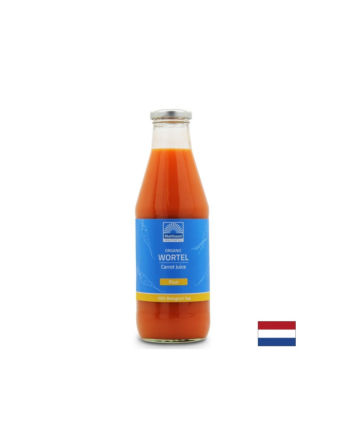 Suc de morcovi bio - bun pentru ochi, 750 ml