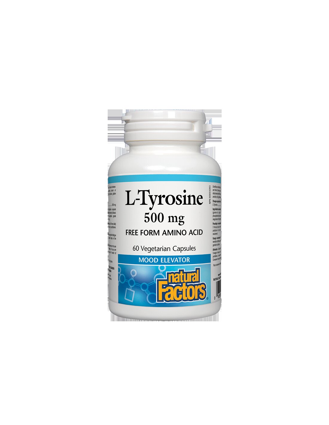 L-Tyrosine 500 mg - 60 капсули - Feel You
