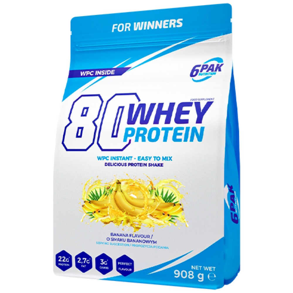 80 Proteine din zer | WPC Instant - 908 grame