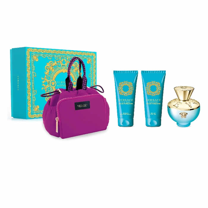 Versace Dylan Torquoise Apa de Toaleta Spray 100ml Set 4 Piese