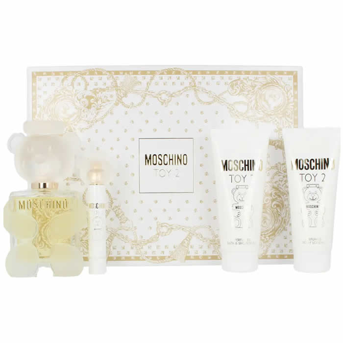 Moschino Toy 2 Eau De Parfum Spray 100ml Set 4 Piese