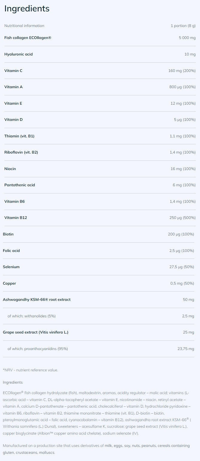 Pulbere de colagen - 0,24