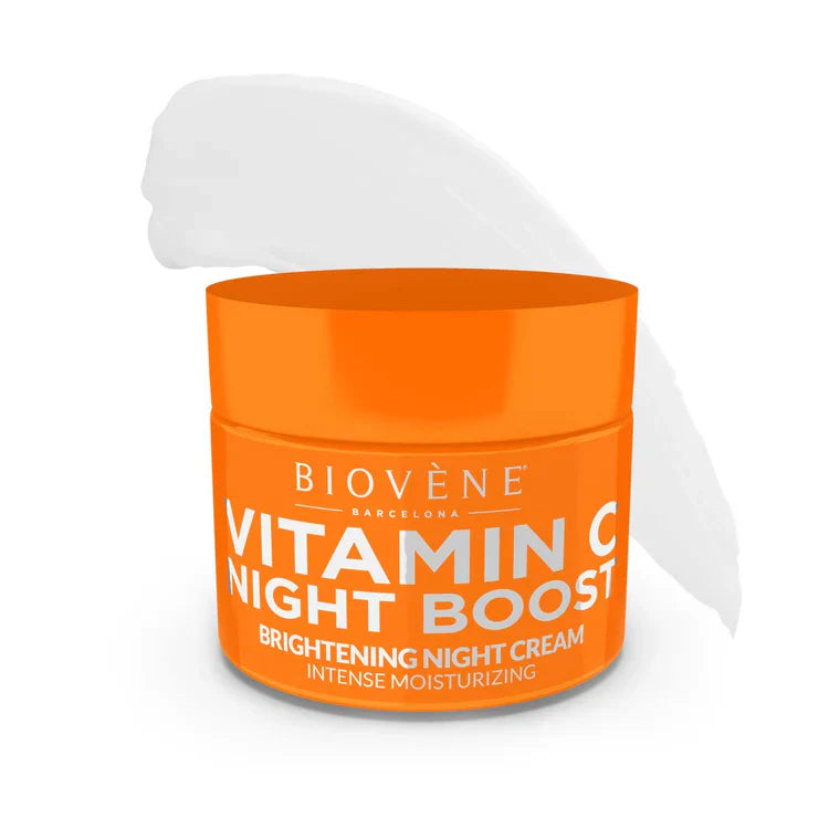 Cremă booster de noapte cu vitamina C cu efect anti-îmbătrânire pentru reînnoire 50 ml