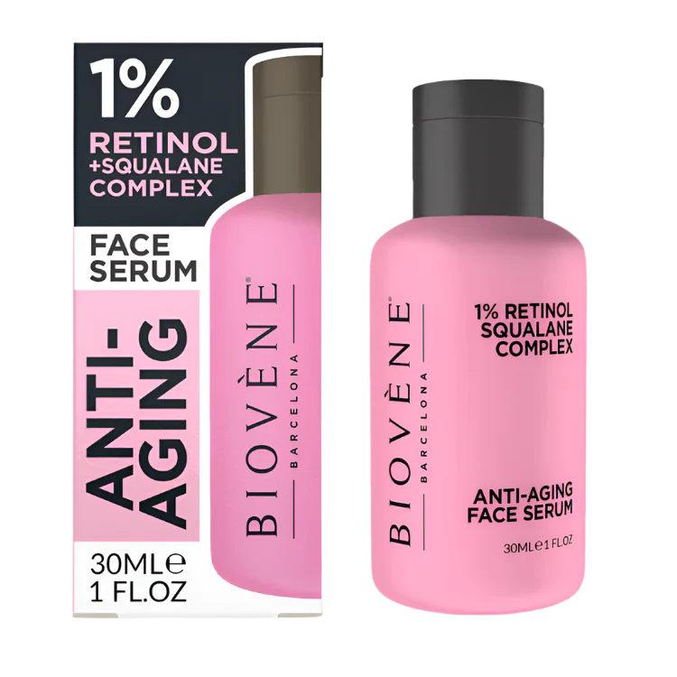 Ser cu retinol cu squalan pentru netezirea ridurilor si liniilor fine 30 ml