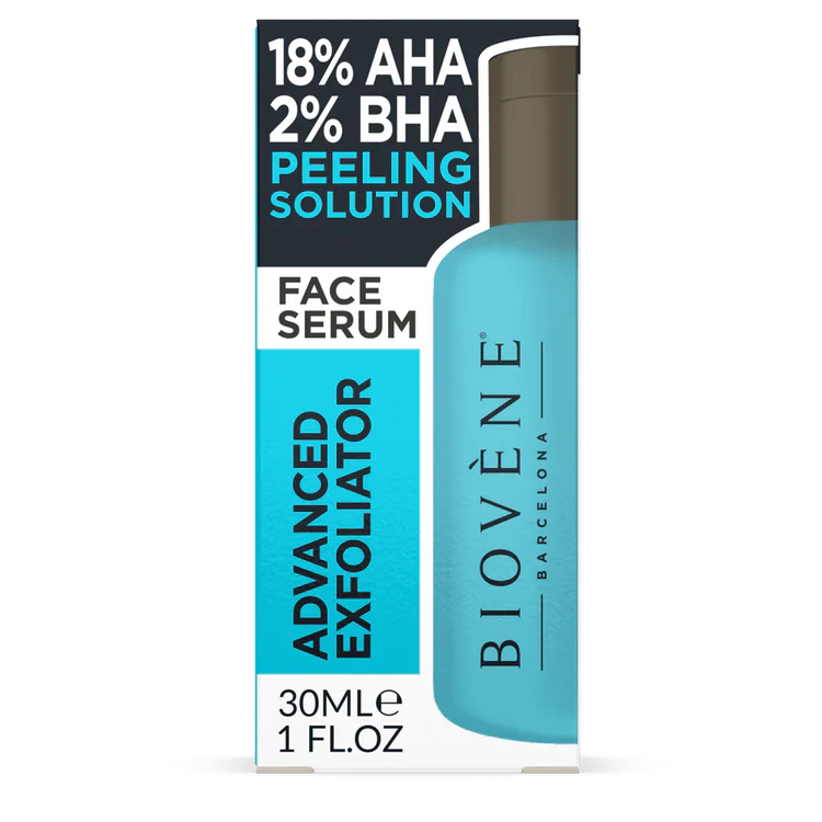 Soluție de peeling AHA + BHA pentru curățarea profundă și reînnoirea pielii 30 ml