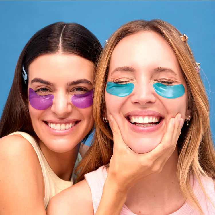 Mască de ochi cu acid hialuronic cu aloe vera și vitamina E 1 pereche