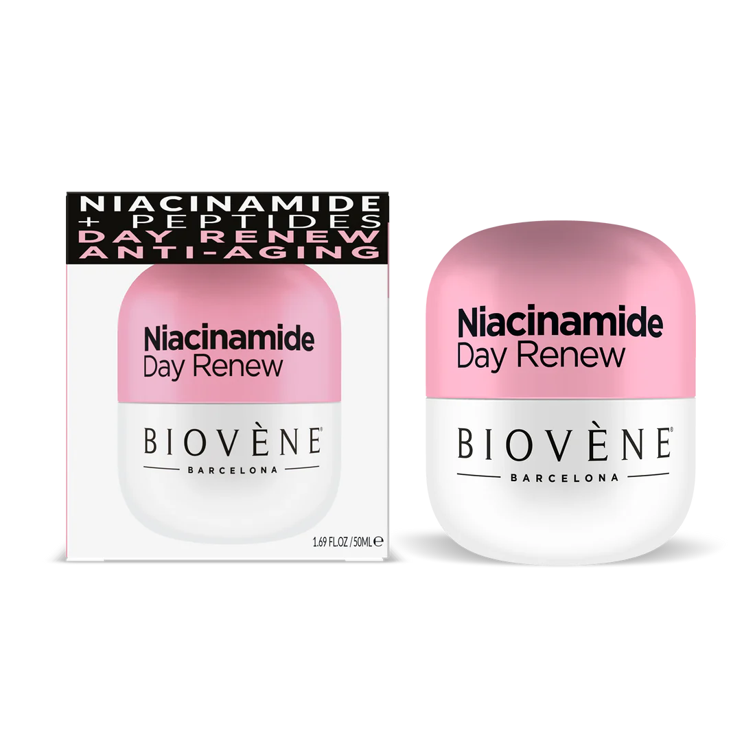 Cremă de zi cu niacinamidă pentru revitalizare și hidratare - 50 ml