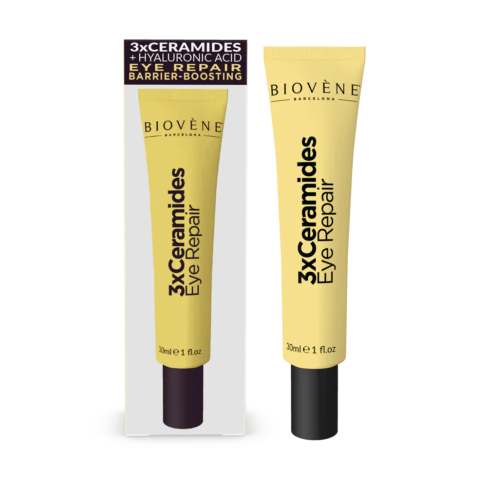 Cremă de ochi 3x cu ceramide pentru restaurare și hrănire - 30 ml