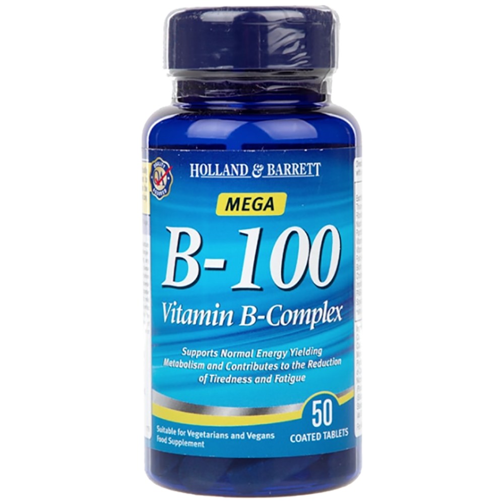 Mega B-100 / Vitamina B-Complex 50 de capsule