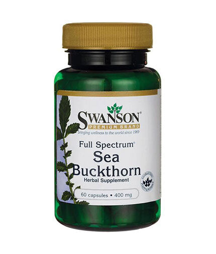 Full Spectrum Sea Buckthorn 400 mg - 60 capsules - Nutra Best Europe