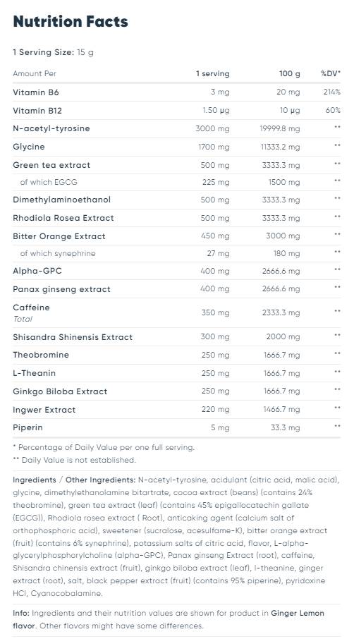 Epic Rage | Change Your Workout - 300 grams - Nutra Best Europe