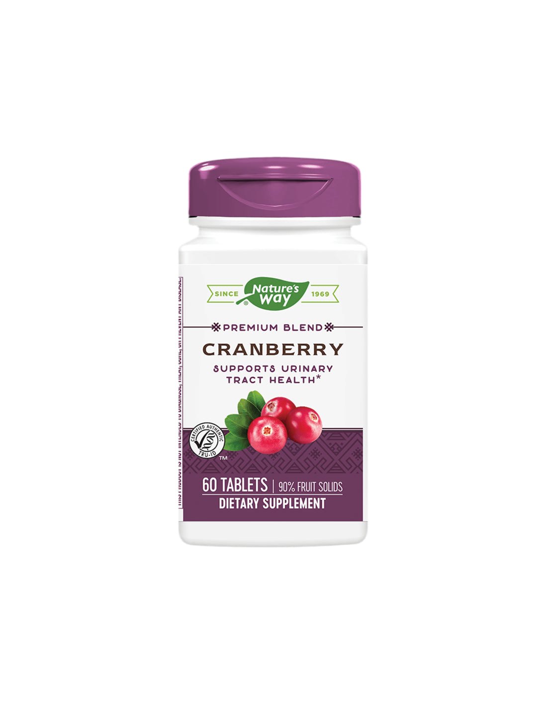 Cranberry Standardized 430 mg - 60 Tablets - Nutra Best Europe