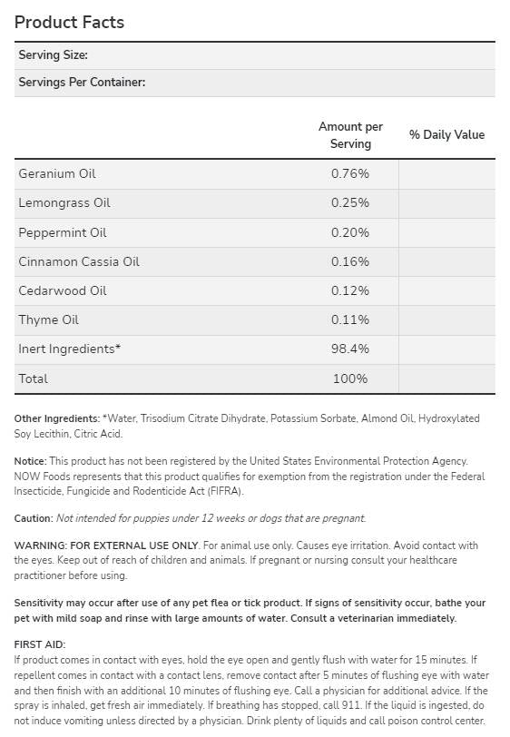 Spray pentru purici și căpușe pentru câini - 237 ml