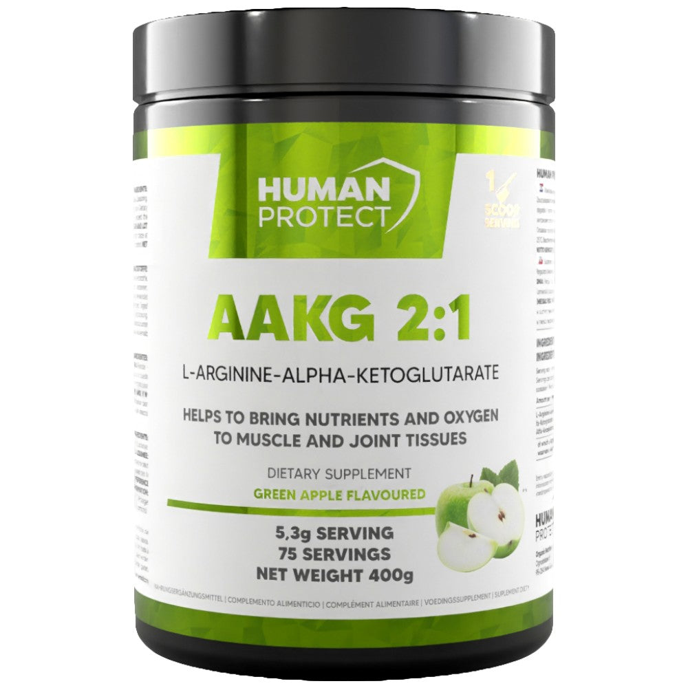 AAKG 2:1 Pulbere | L-Arginina-Alfa-Ketoglutarat - 400 grame