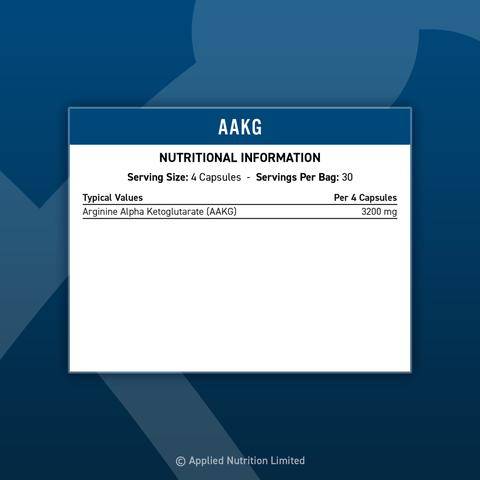 AAKG - Arginine Aplha Ketoglutarat - 120 capsule