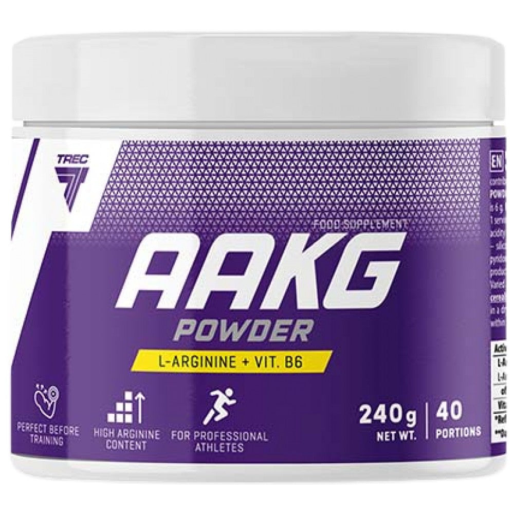 Pulbere AAKG | cu vitamina B6 - 240 grame