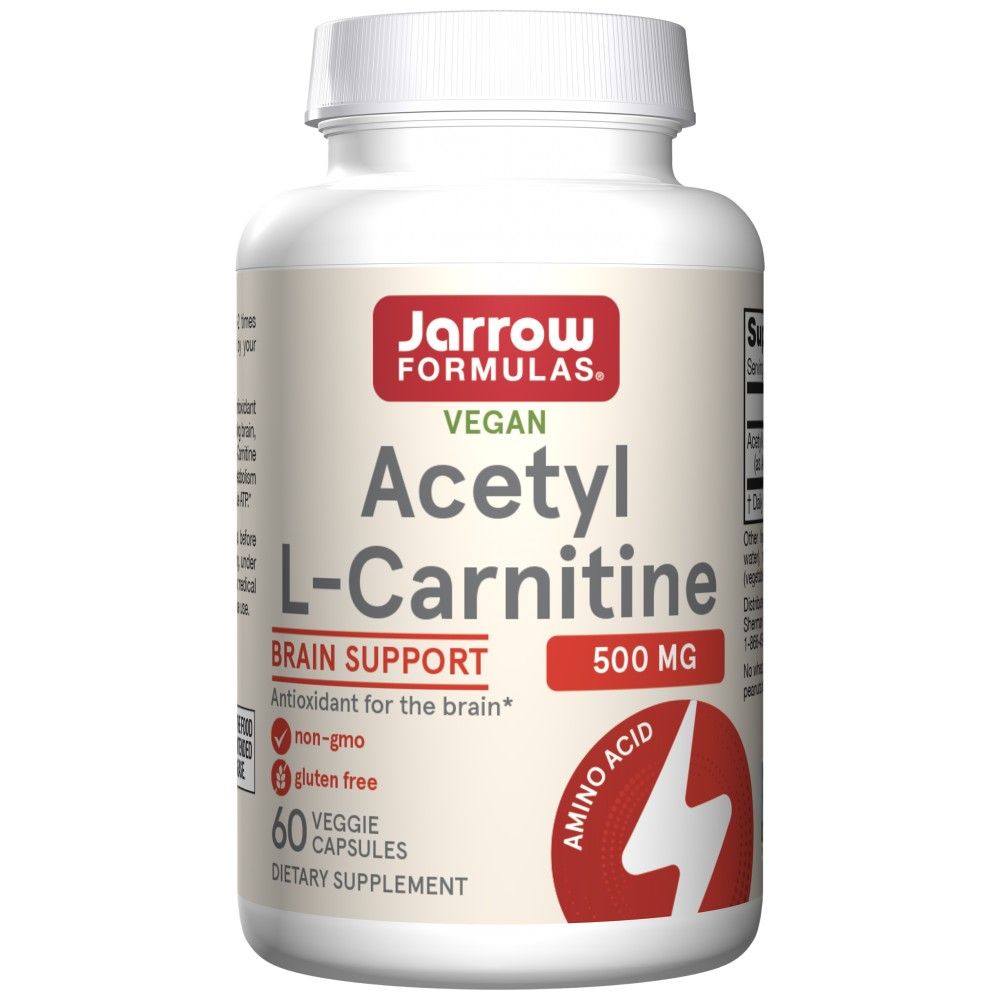 Acetil L-Carnitină 500 mg - 60 capsule
