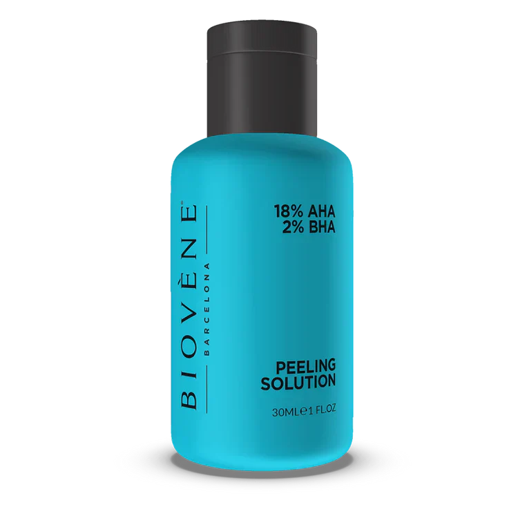 Soluție de peeling AHA + BHA pentru curățarea profundă și reînnoirea pielii 30 ml