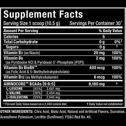 AminoCore BCAA - 315 grame