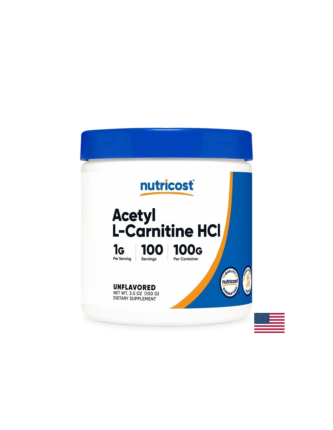 Arderea grăsimilor - Acetil-L-Carnitină, 100 g pulbere