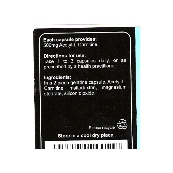 Acetil L-Carnitină 500 mg - 90 capsule